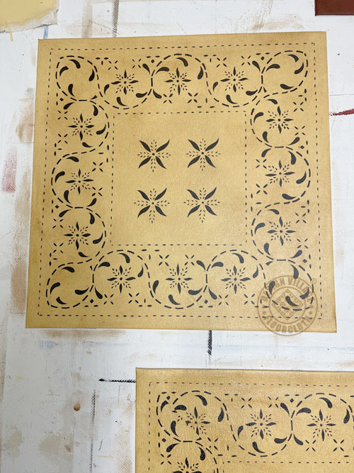 May House Floorcloth