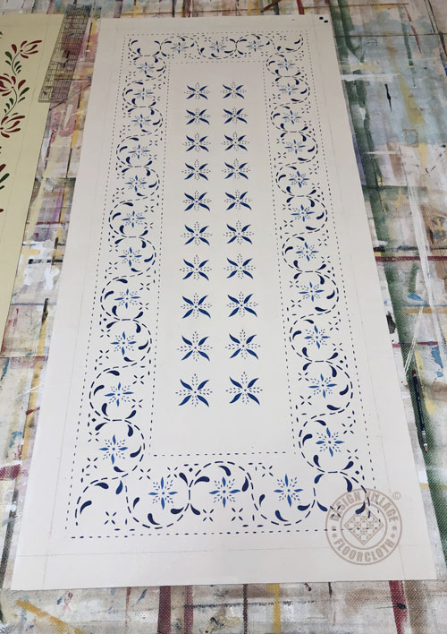 May House Floorcloth