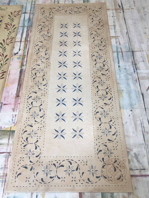 May House Floorcloth