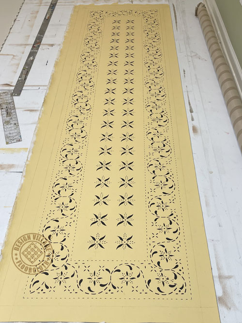 May House Floorcloth