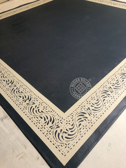 Rosedale Floorcloths 96x96