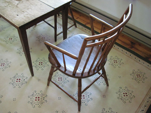 Sage Heart Leavenworth floorcloth