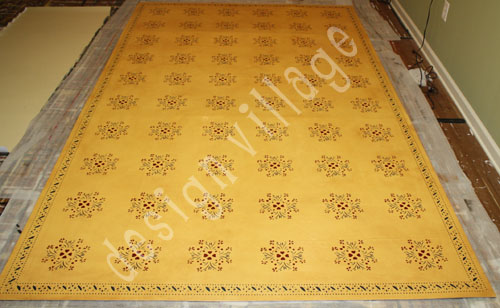 Sage Heart Floorcloth