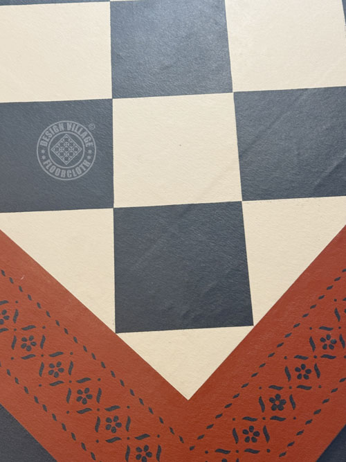 Sherwood with diamonds Floorcloth