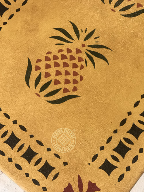 Pineapple Floorcloth