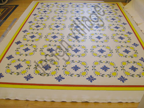 Talavera Tiles Floorcloth