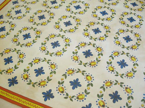 Talavera Tiles Floorcloth