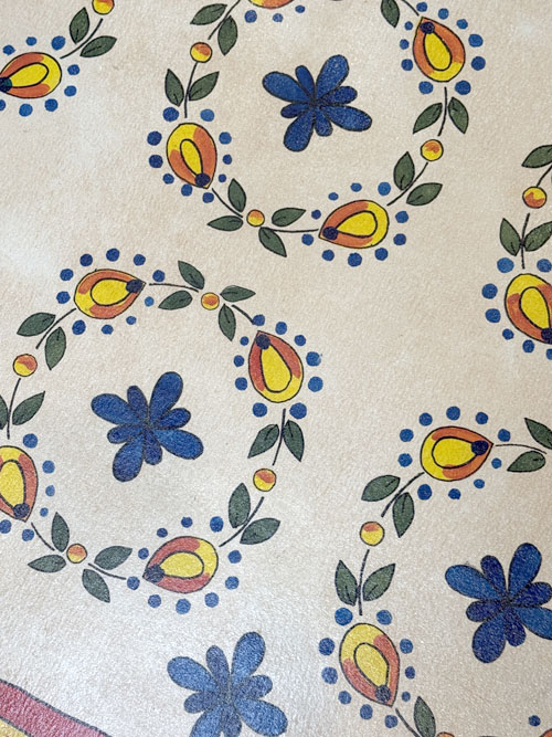 Talavera Tiles Floorcloth