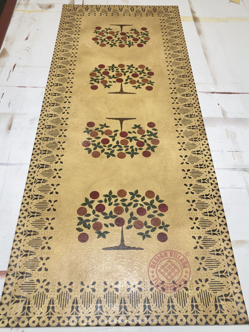 Tree of Life floorcloth