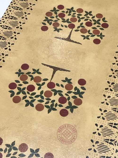 Tree of Life floorcloth