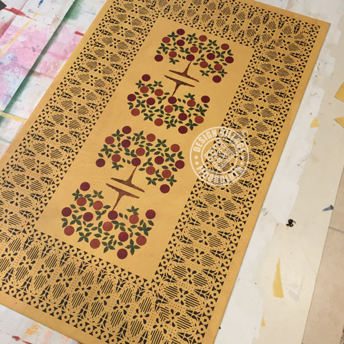 Tree of Life floorcloth