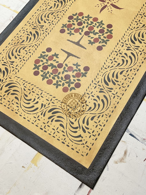 Tree of Life floorcloth