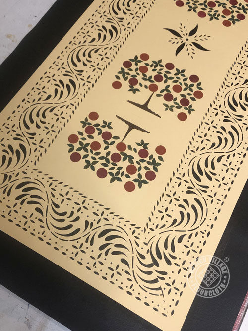 Tree of Life floorcloth