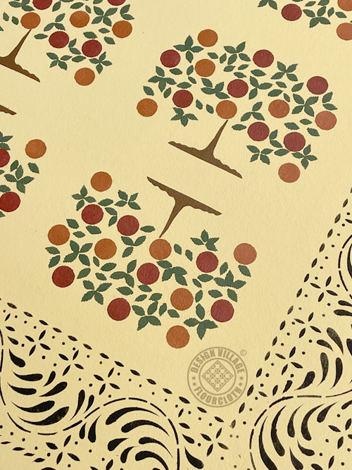 Tree of Life floorcloth