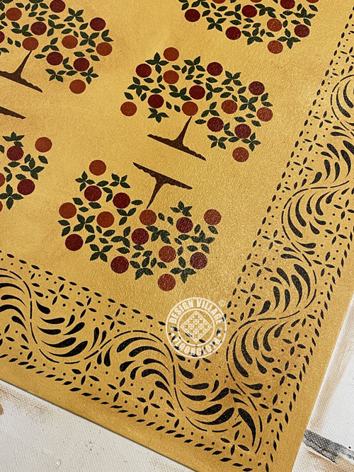 Tree of Life floorcloth