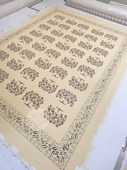 Tree of Life floorcloth