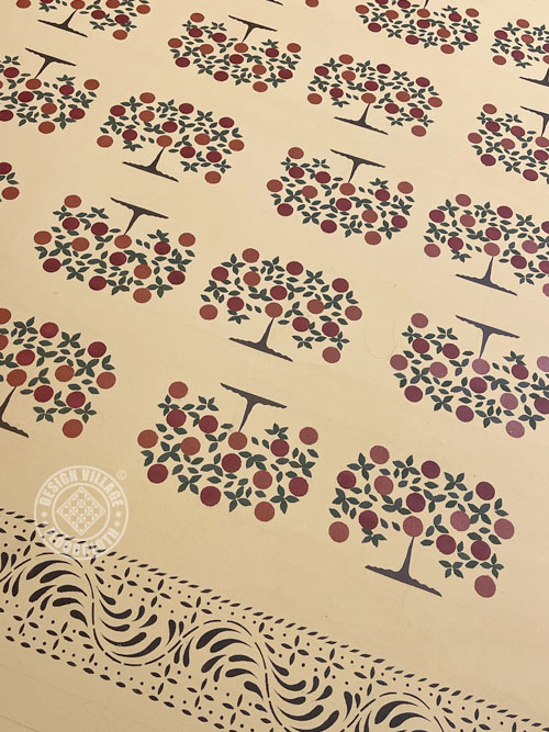 Tree of Life floorcloth