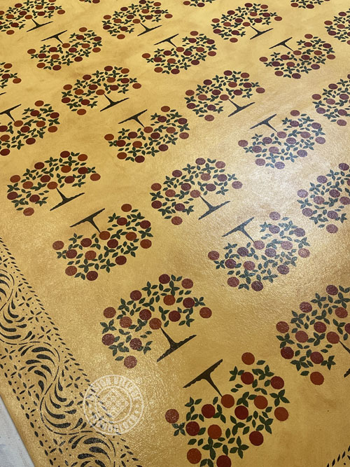 Tree of Life floorcloth