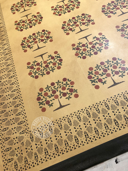 Tree of Life floorcloth