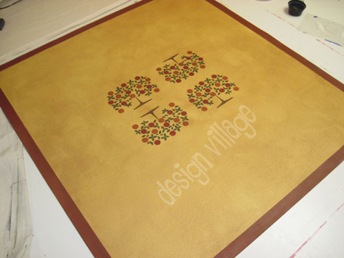 Design: Tree of Life Floorcloth