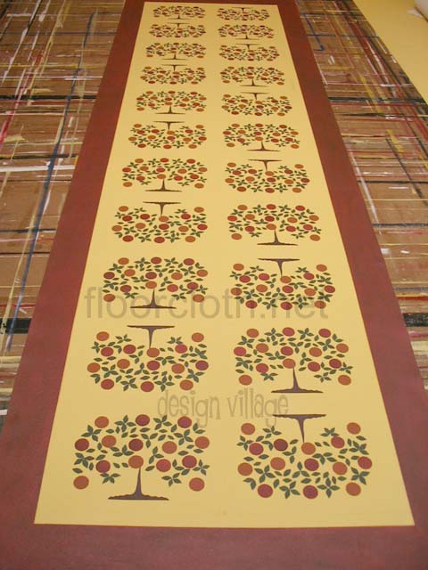 Design: Tree of Life Floorcloth