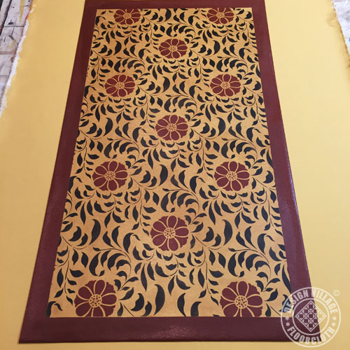 Valley of Flowers Floorcloth