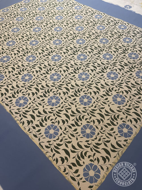 Valley of Flowers Floorcloth