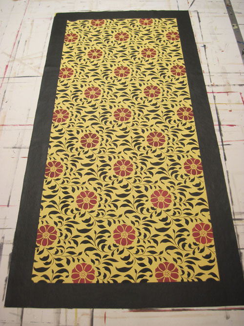 Valley of Flowers Floorcloth