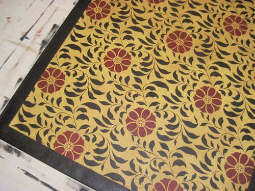 House n Star Floorcloth