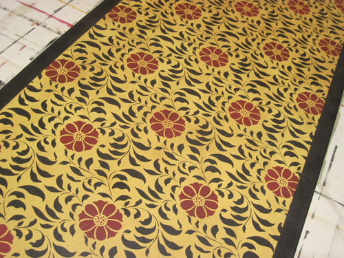 Valley of Flowers Floorcloth