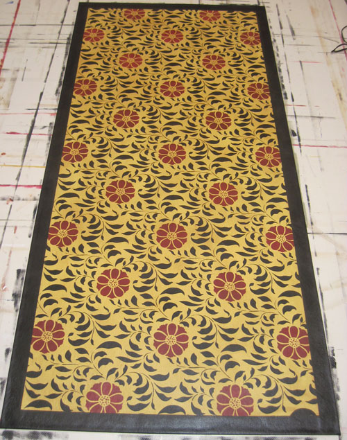 Valley of Flowers Floorcloth