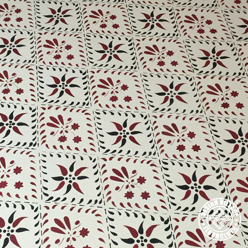 Wayside Inn Floorcloth