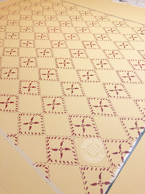 Wayside Inn Floorcloth