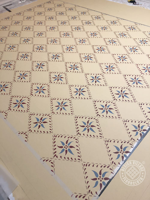 Wayside Inn Floorcloth