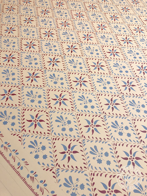 Wayside Inn Floorcloth