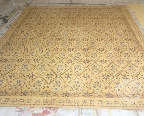 Wayside Inn Floorcloth