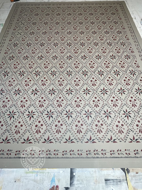 Wayside Inn Floorcloth