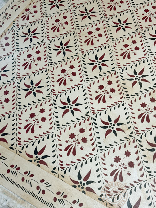 Wayside Inn Floorcloth