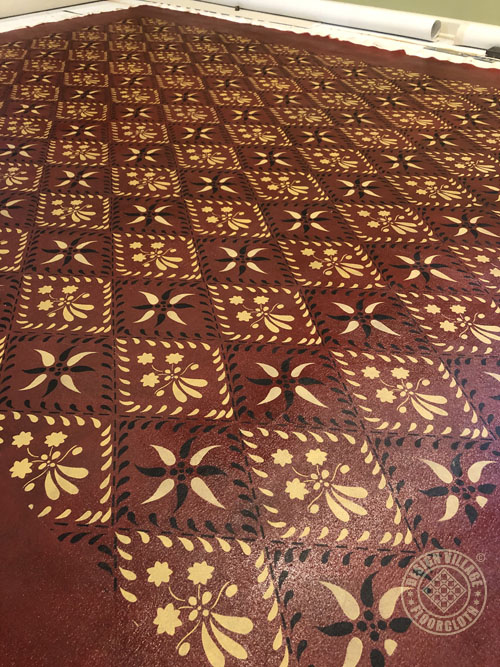 Wayside Inn Floorcloth