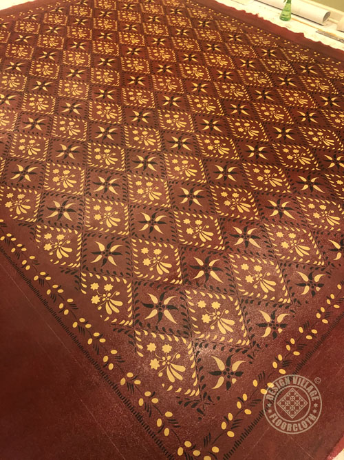 Wayside Inn Floorcloth