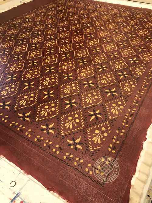 Wayside Inn Floorcloth