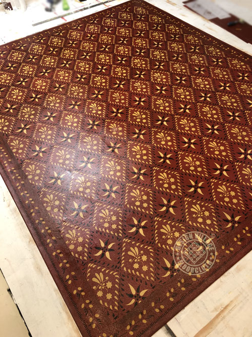 Wayside Inn Floorcloth