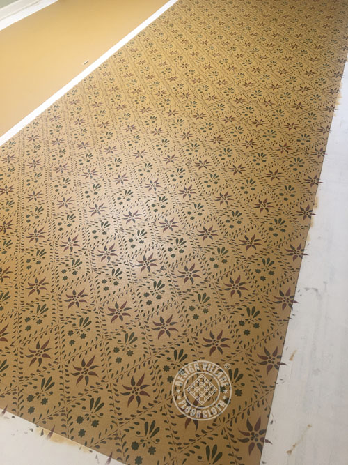 Wayside Inn Floorcloth