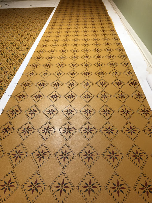 Wayside Inn Floorcloth