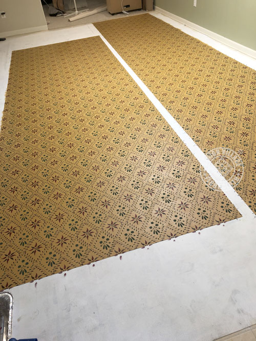 Wayside Inn Floorcloth