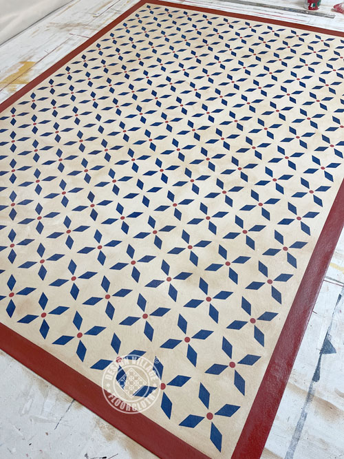 Weston Colonial Floorcloth #2