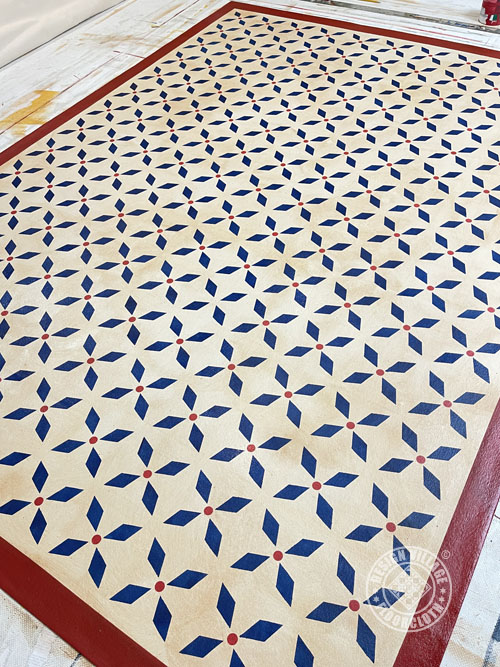 Weston Colonial Floorcloth #2