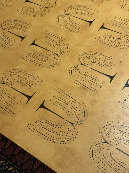 Primitive Willow Floorcloth