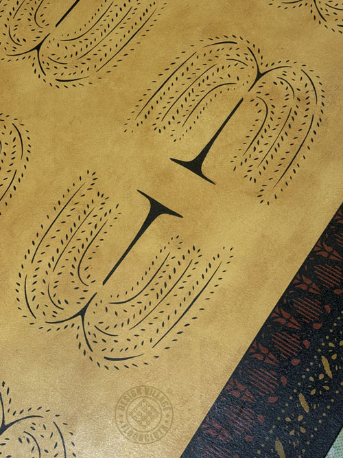 Primitive Willow Floorcloth