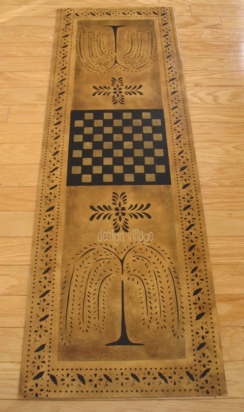 Willow Gameboard / floorcloth